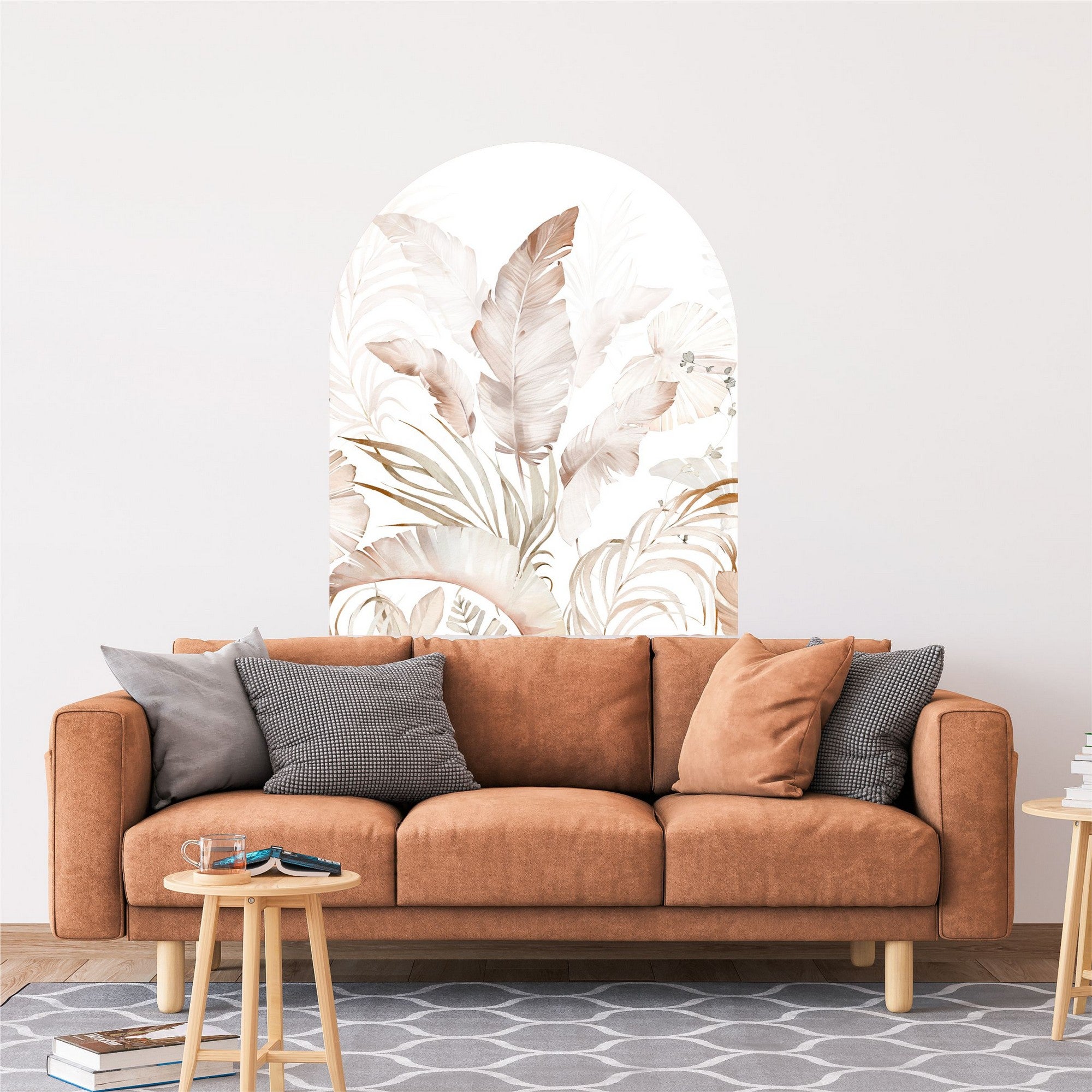 Autocolante Decorativo de Parede Multicolor em Vinil - 70x100cm - Transforme o Seu Espaço Instantaneamente