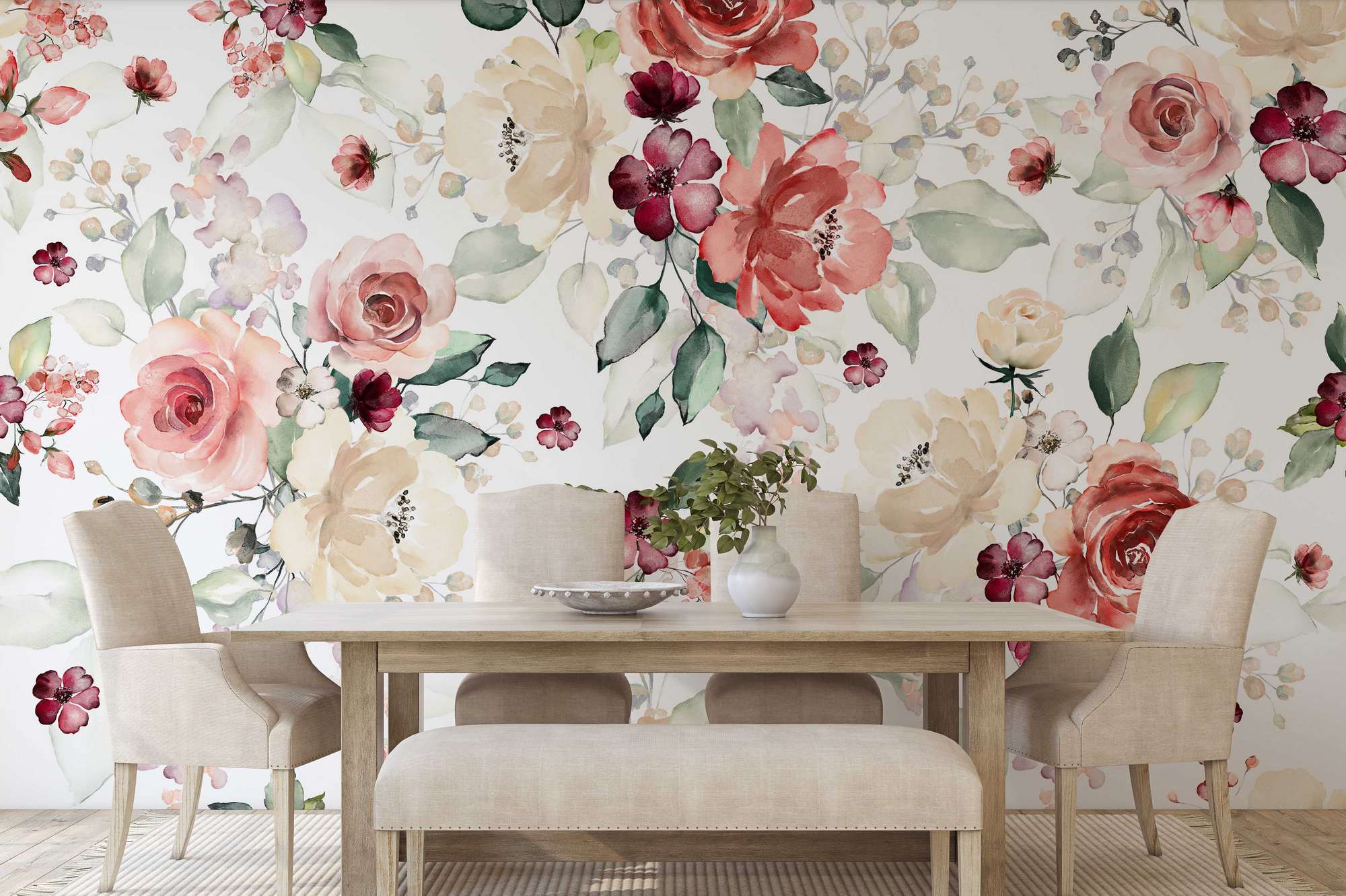 Autocolante Decorativo de Parede Multicolor 100x100cm - Vinil Auto-Adesivo MDK-00114