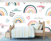 Autocolante Decorativo de Parede Multicolor 100x100cm - Vinil Auto-Adesivo MDK-00130