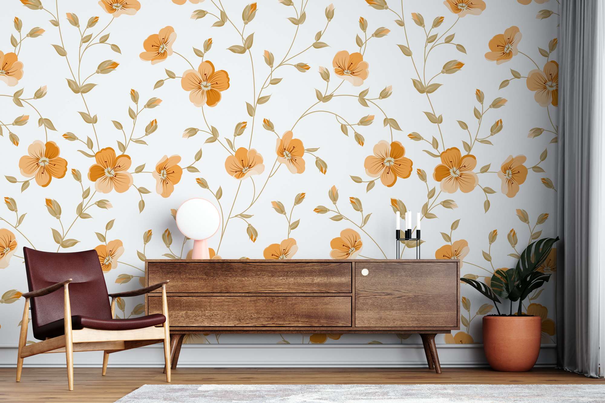 Autocolante de Parede Decorativo em Vinil Autoadesivo, Multicolor, 100 x 100 cm – MDK-00131