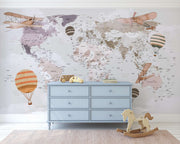 Autocolante Decorativo de Parede Multicolor 100x100cm - Vinil Auto-Adesivo MDK-00136