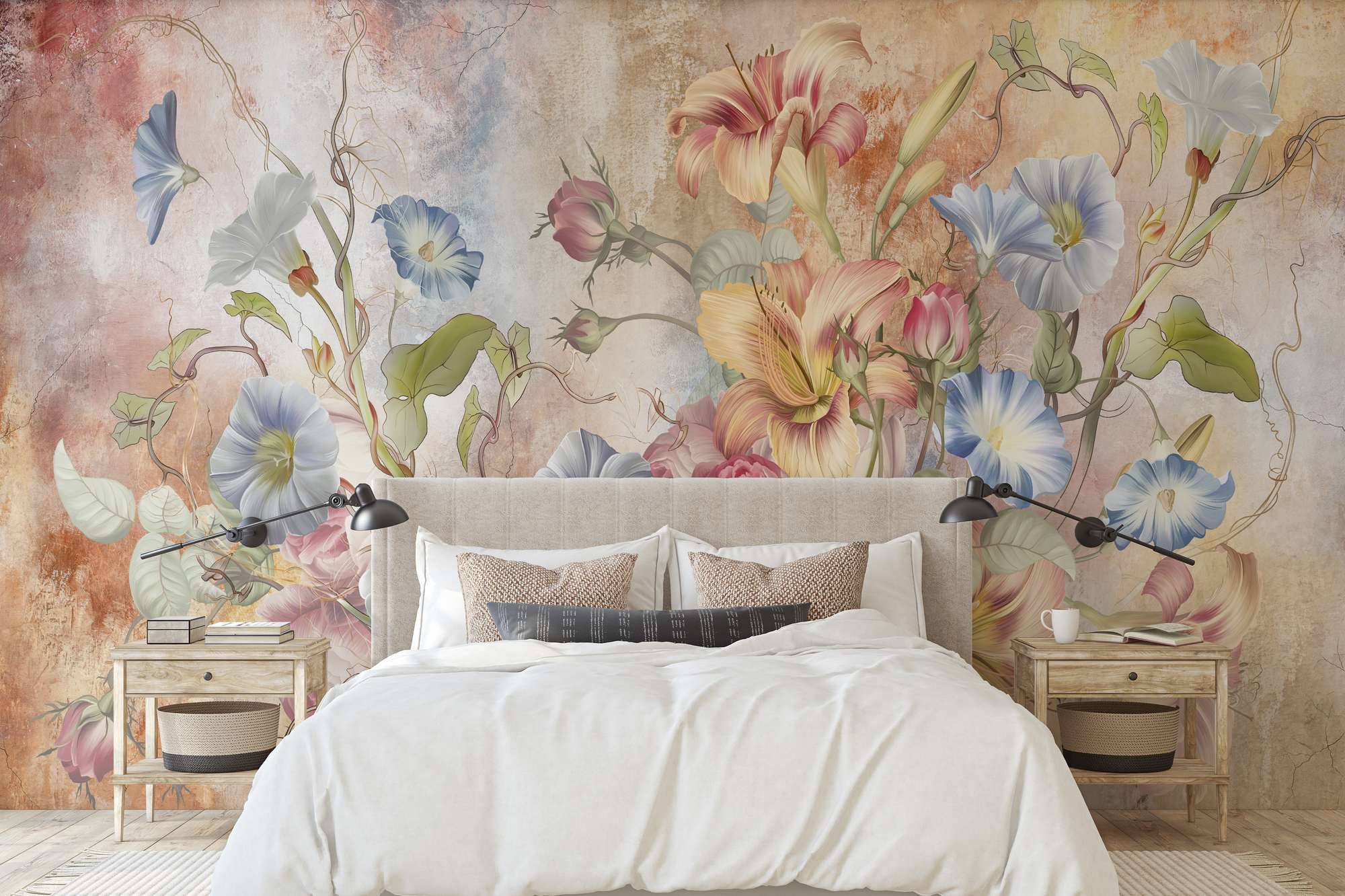 Autocolante Decorativo de Parede Multicolor 100x100cm - Vinil Auto-Adesivo MDK-00154