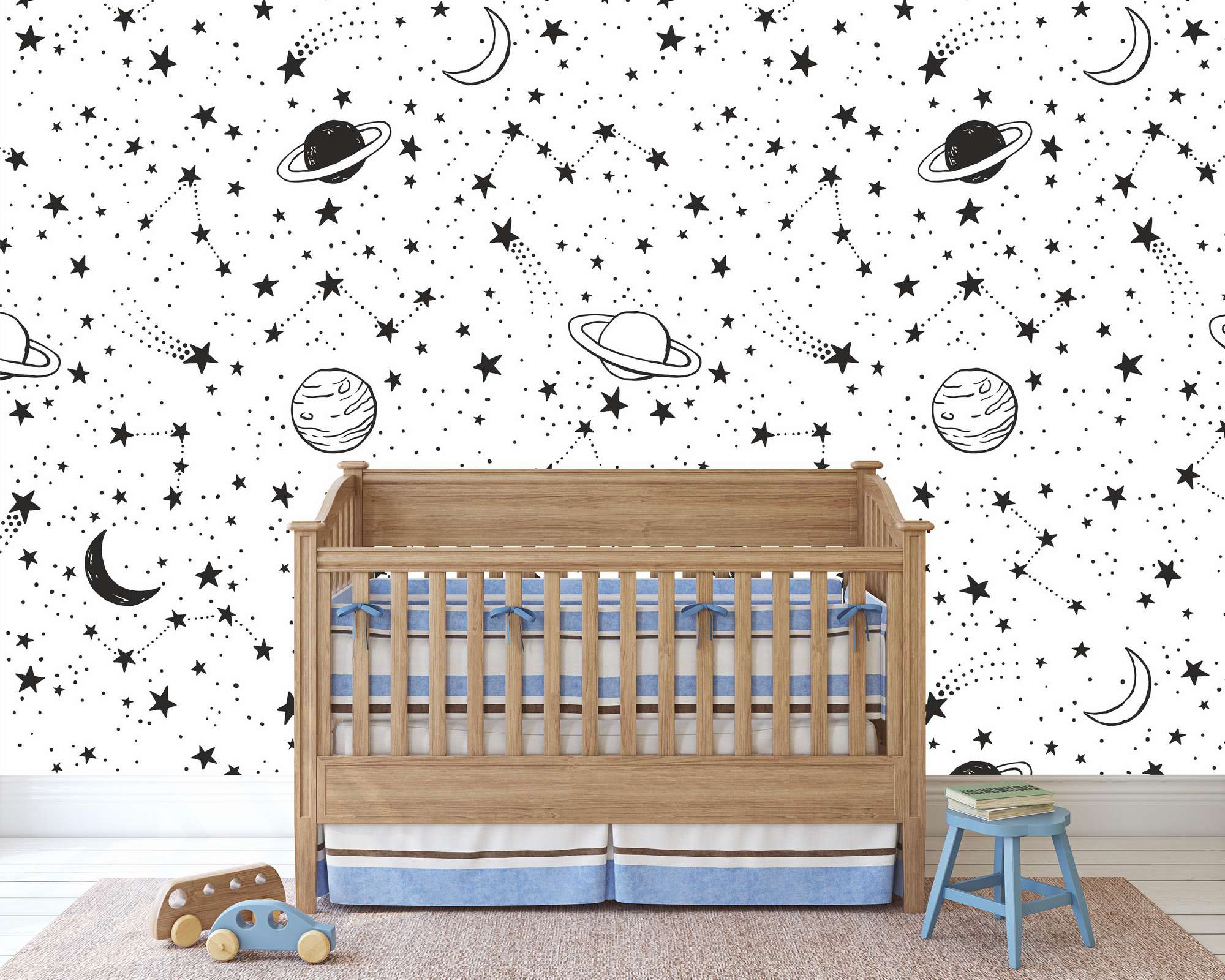 Mural de Parede Autocolante Multicolor 300x270cm - Vinil Premium MDK-00129