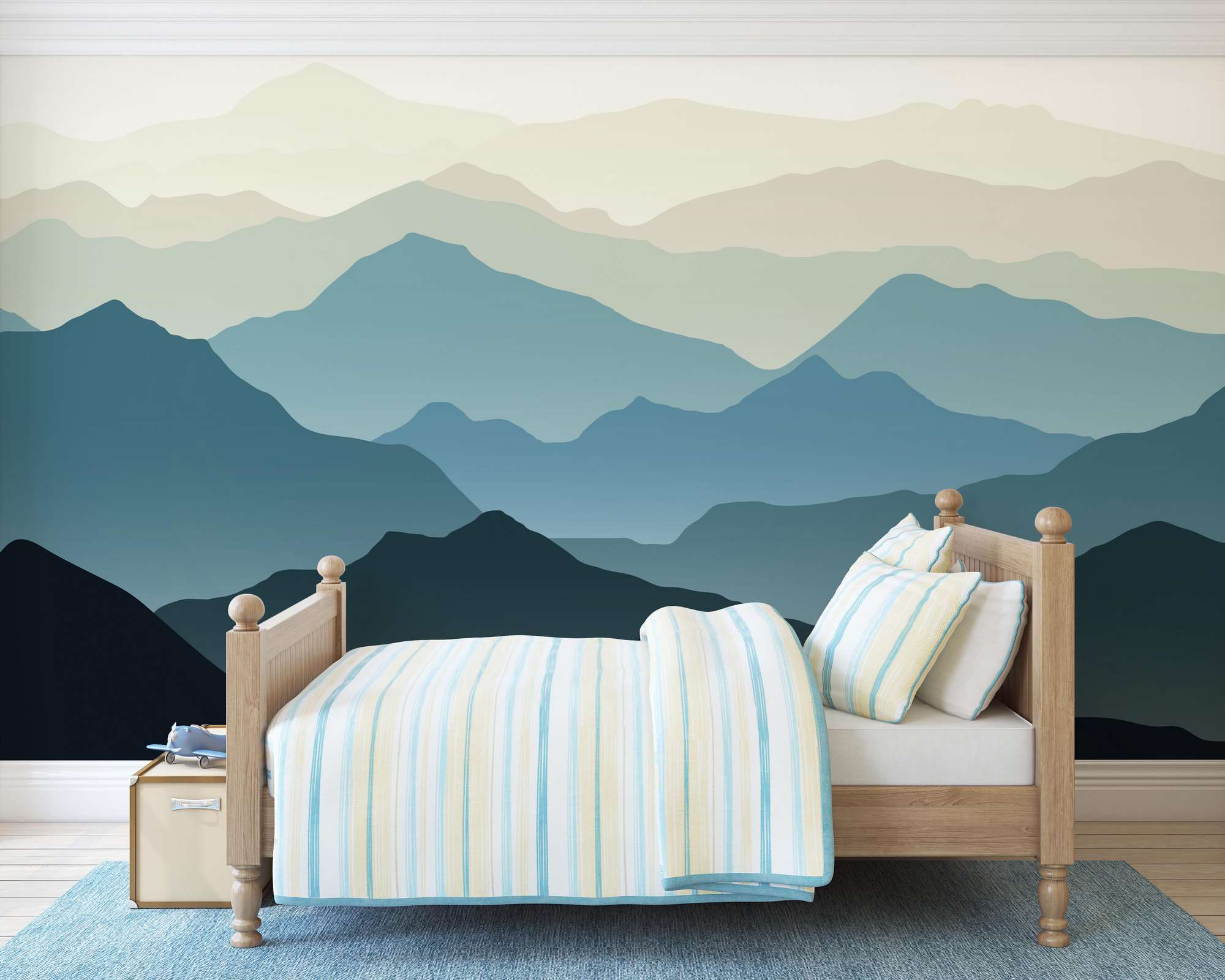 Mural de Parede Autocolante Multicolor 300x270cm - Vinil Premium MDK-00132