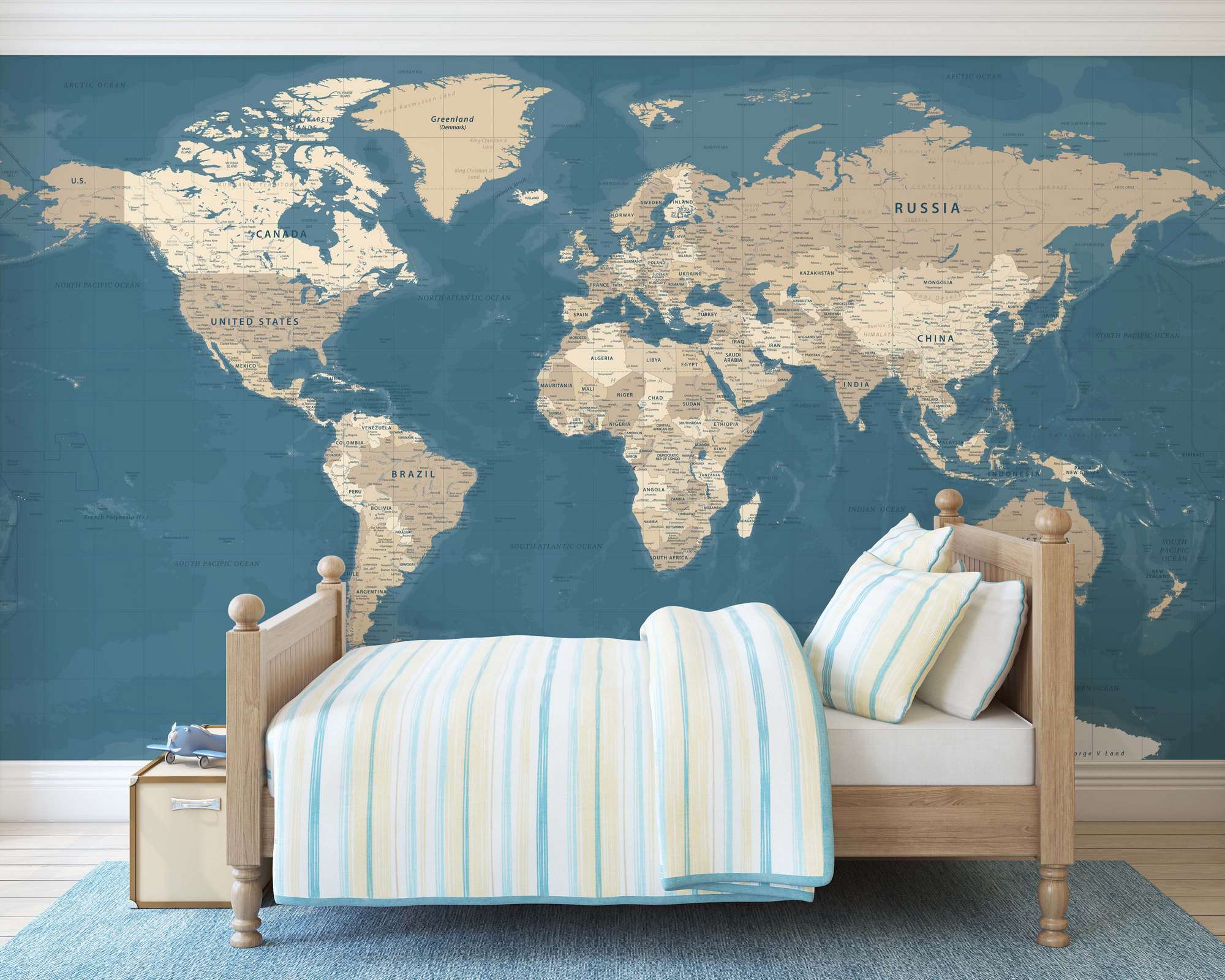 Mural de Parede Autocolante Multicolor 300x270cm - Vinil Premium MDK-00135