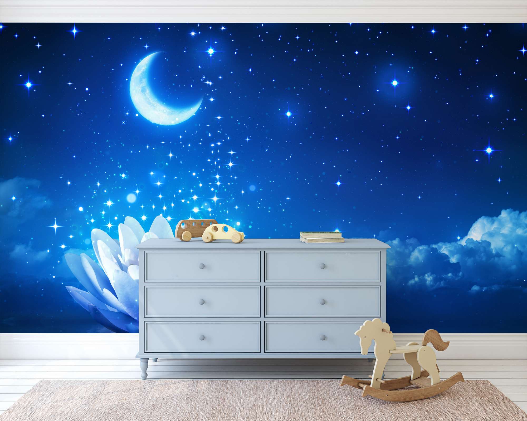 Mural de Parede em Vinil Autocolante Multicor MDK-00138 — 300 x 270 cm | SKU 740ELB1228