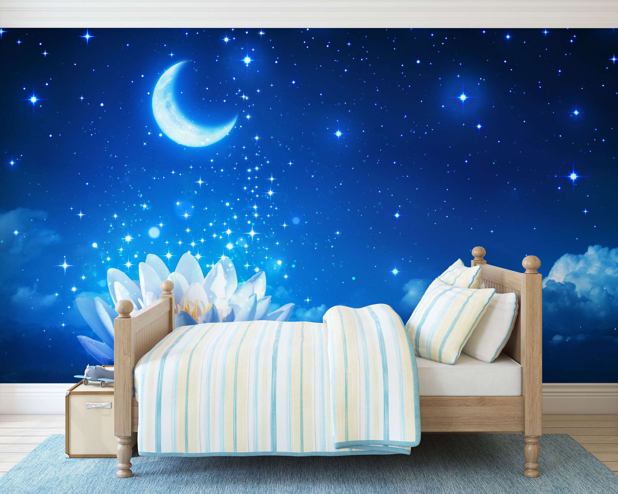 Mural de Parede em Vinil Autocolante Multicor MDK-00138 — 300 x 270 cm | SKU 740ELB1228