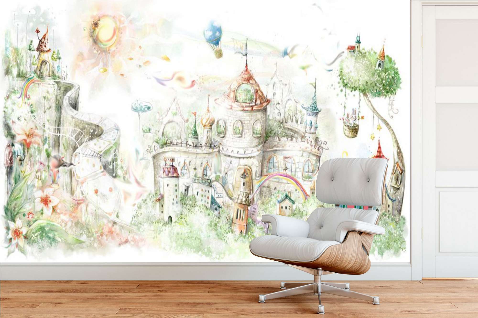 Mural de Parede Autocolante Multicolor 300x270cm - Vinil Premium MDK-00162