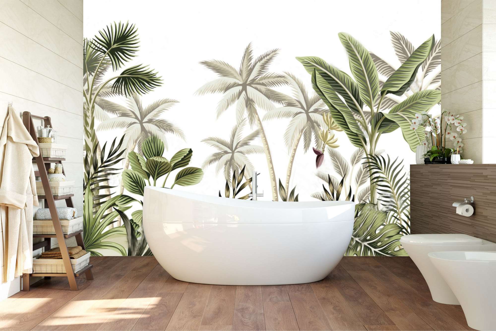 Mural de Parede Autocolante Multicolor 300x270cm - Vinil Premium MDK-00163