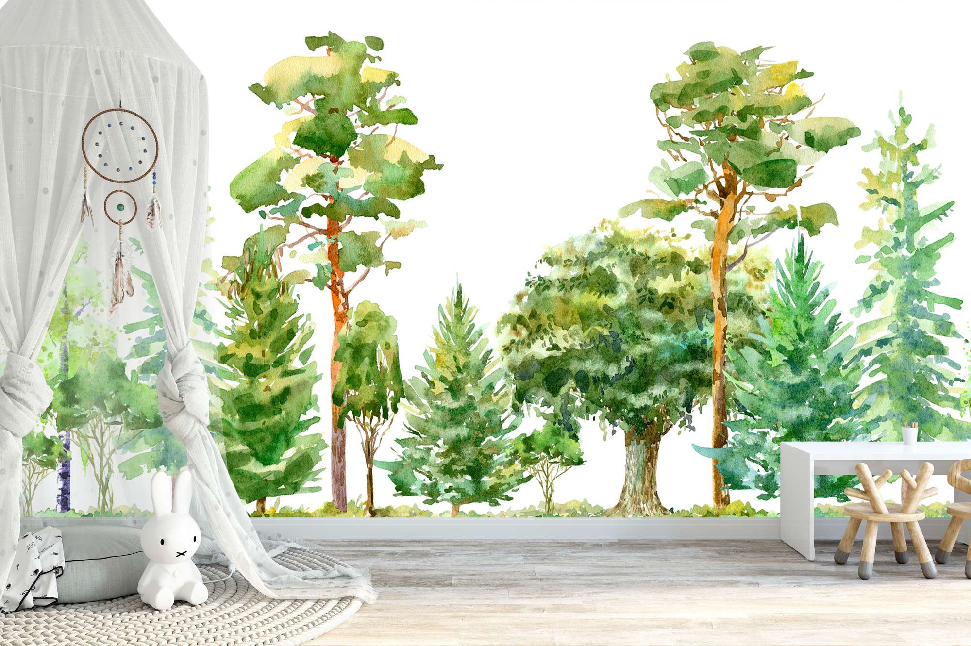 Mural de Parede Autocolante Multicolor 400x270cm - Vinil Premium MDK-00109