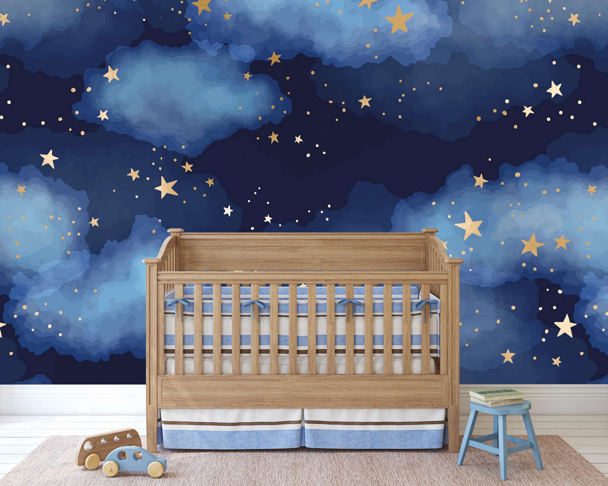 Mural de Parede Autocolante Multicolor 400x270cm - Vinil Premium MDK-00123