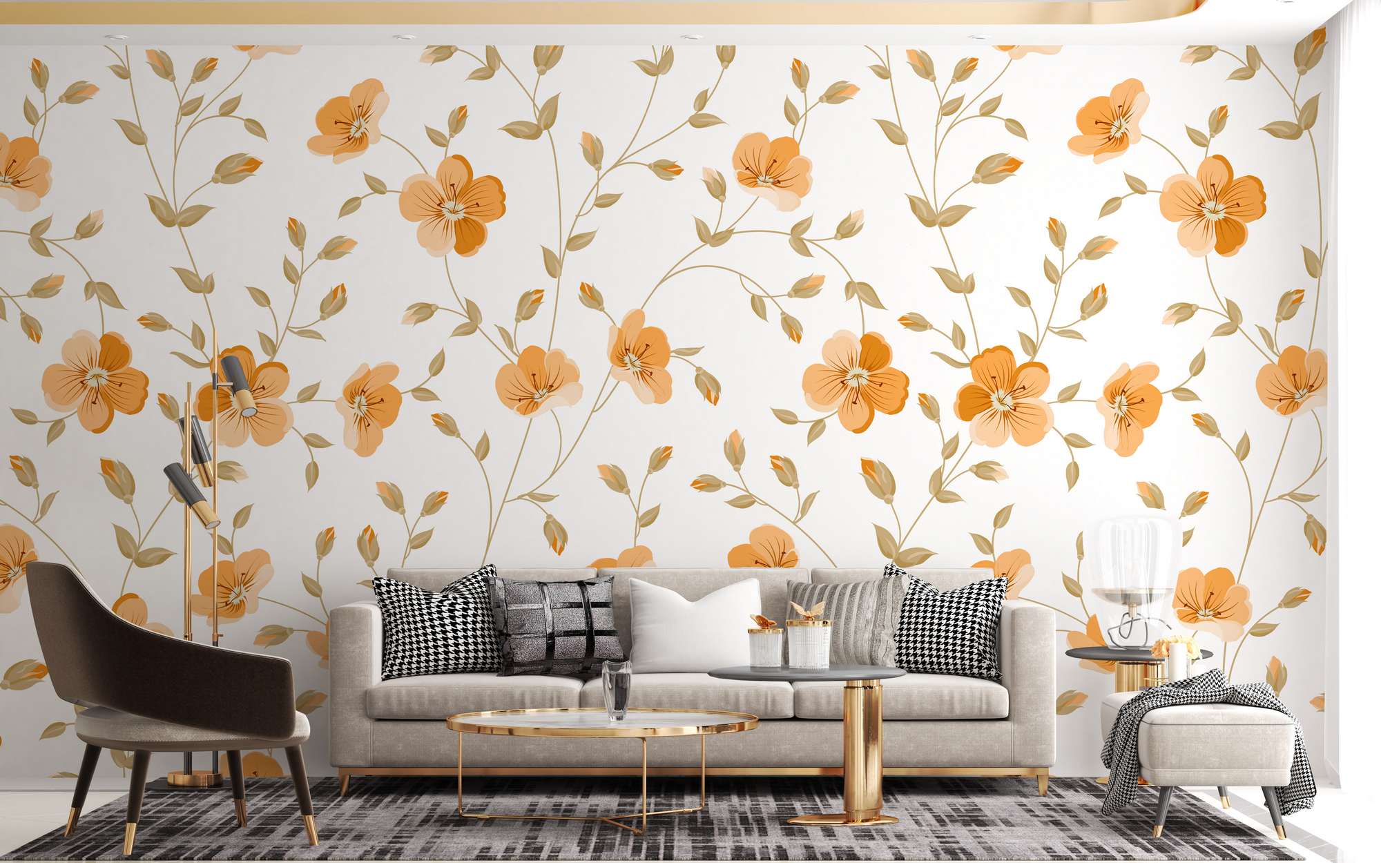 Mural de Parede Autocolante Multicolor 400x270cm - Vinil Premium MDK-00131