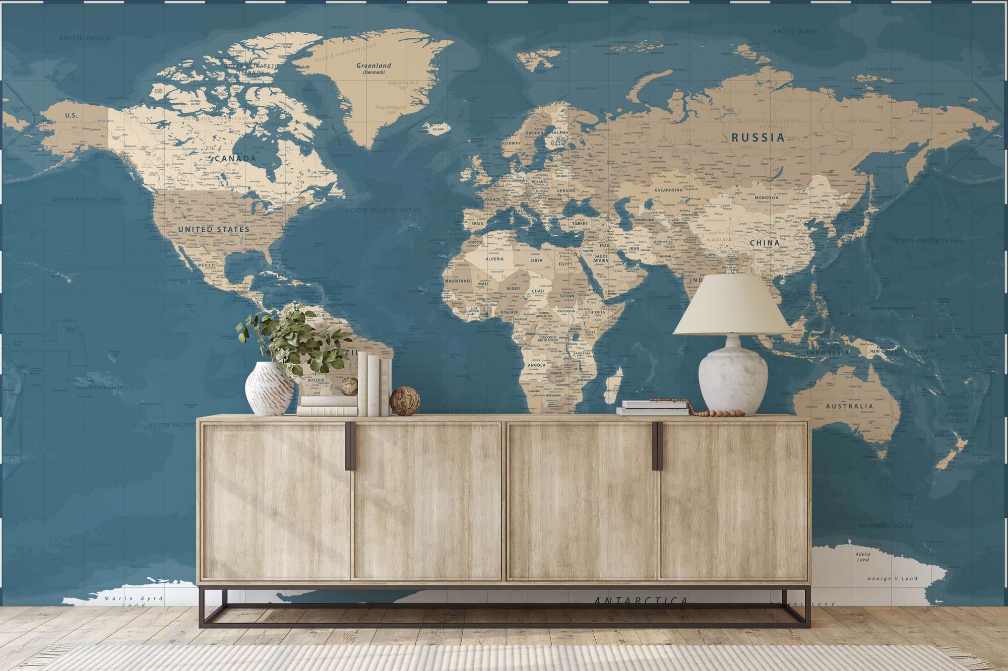 Mural de Parede Autocolante Multicolor 400x270cm - Vinil Premium MDK-00135