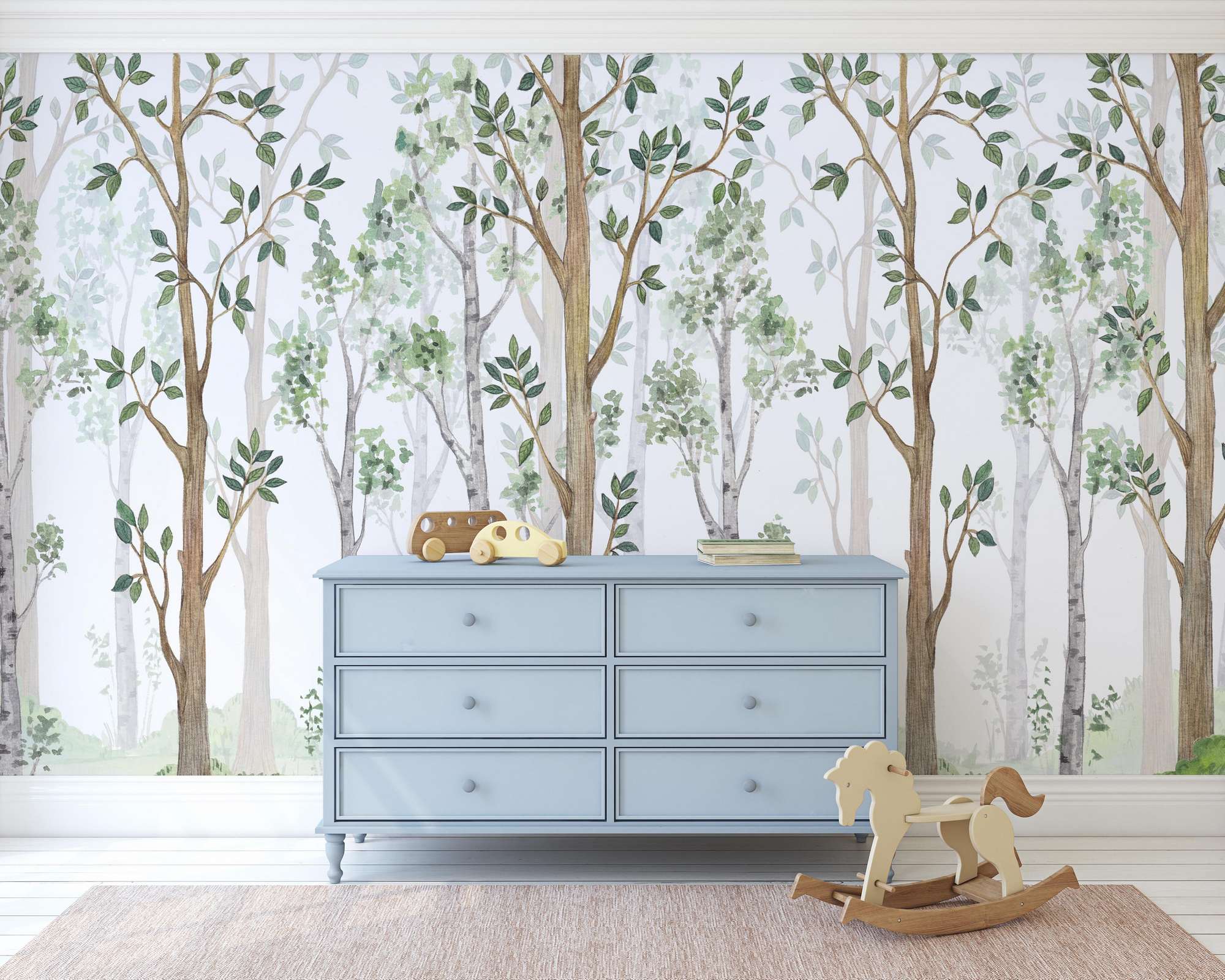 Mural de Parede Autocolante Multicolor 400x270cm - Vinil Premium MDK-00137