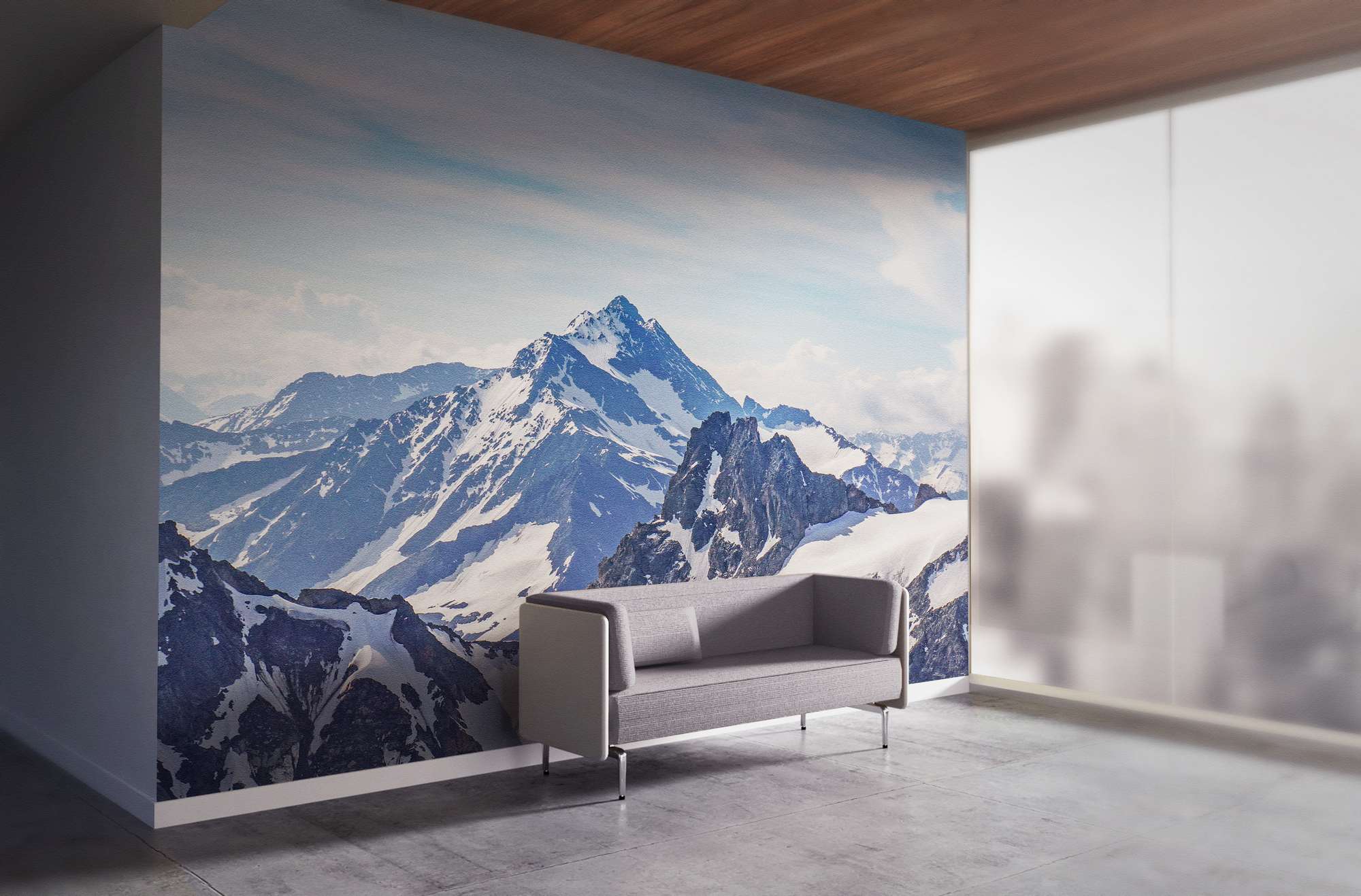 Mural de Parede Autocolante Multicolor 400x270cm - Vinil Premium para Decoração Interior