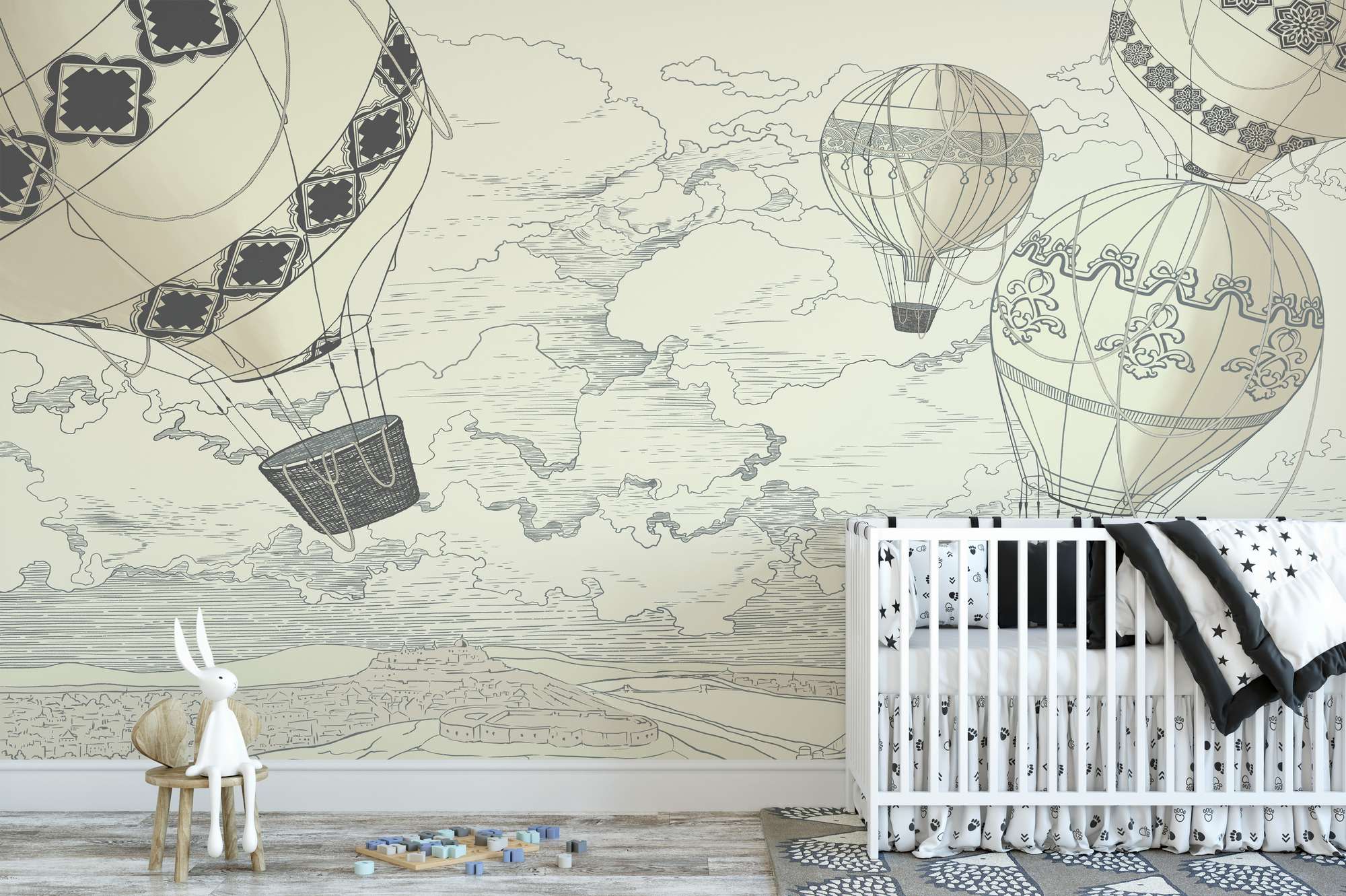 Mural de Parede Autocolante Multicolor 400x270cm - Vinil Premium MDK-00157