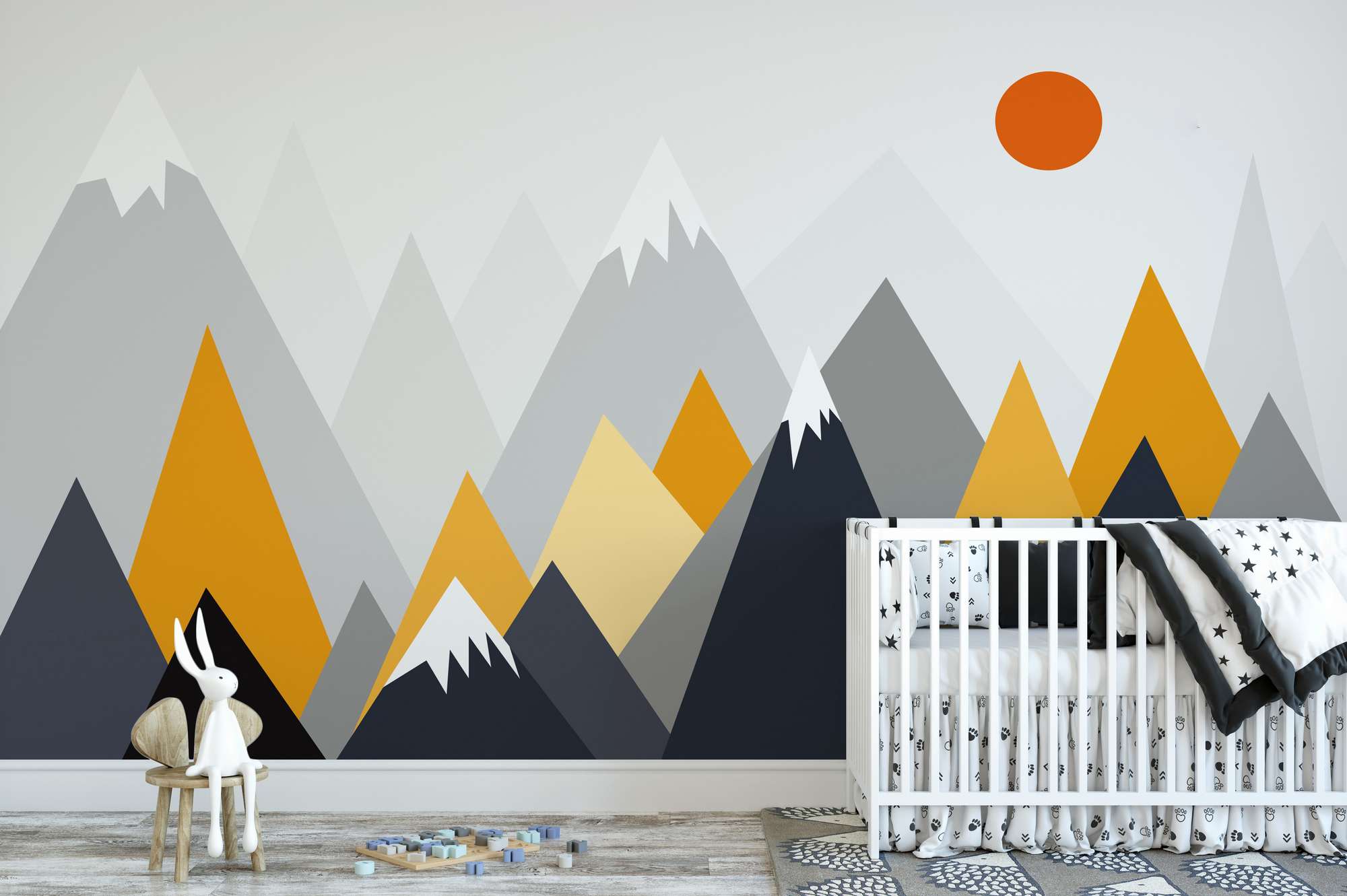 Mural de Parede Autocolante Multicolor 400x270cm - Vinil Premium MDK-00165