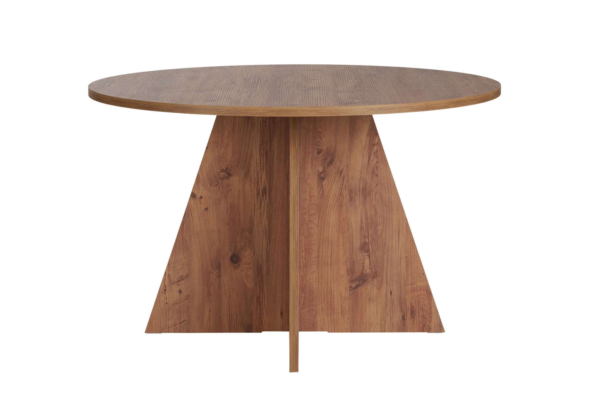 Mesa de Jantar Quadrada 120x120cm em Pinho Atlântico - Revestimento Melamínico Resistente