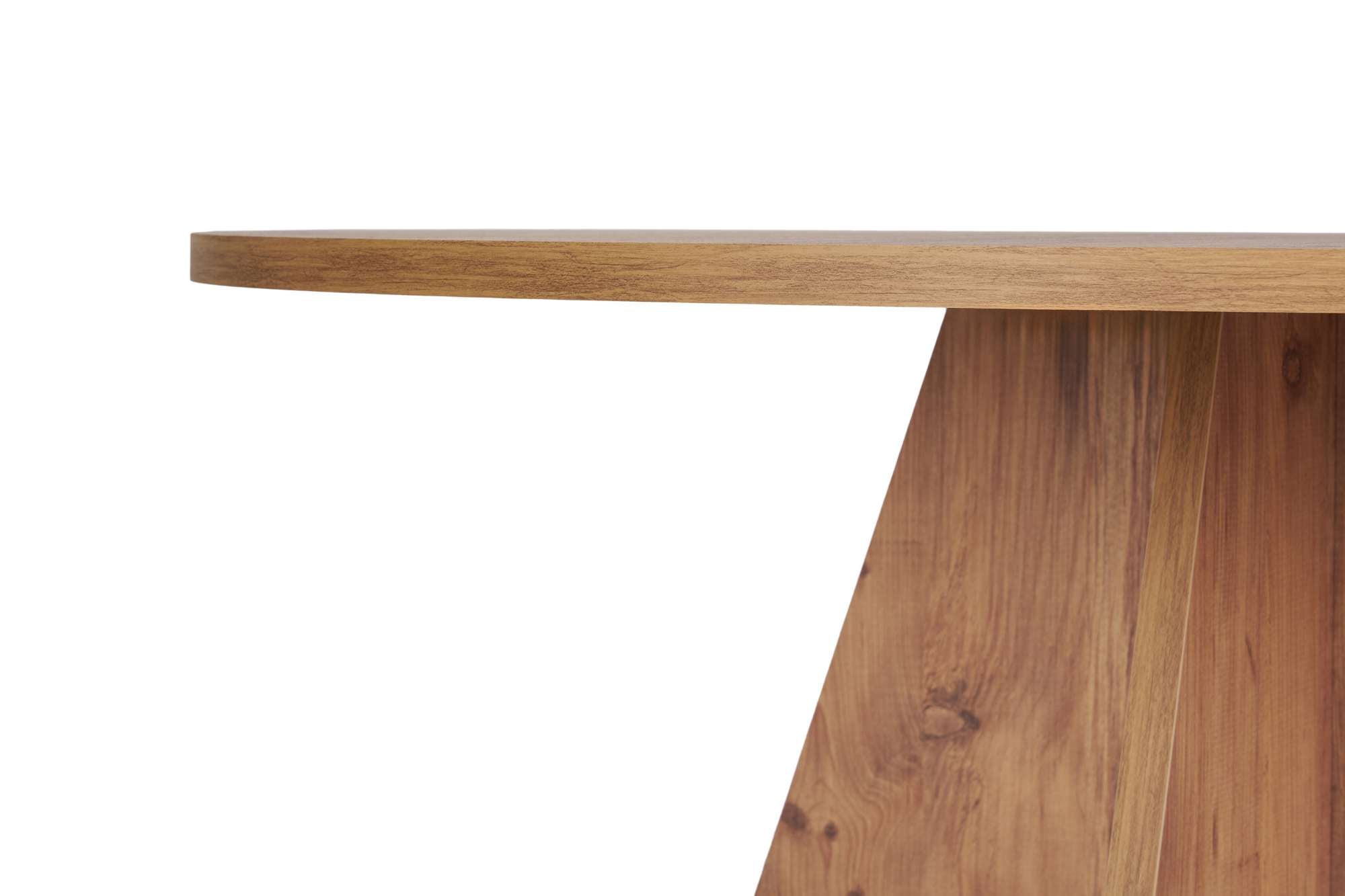 Mesa de Jantar Quadrada 120x120cm em Pinho Atlântico - Revestimento Melamínico Resistente