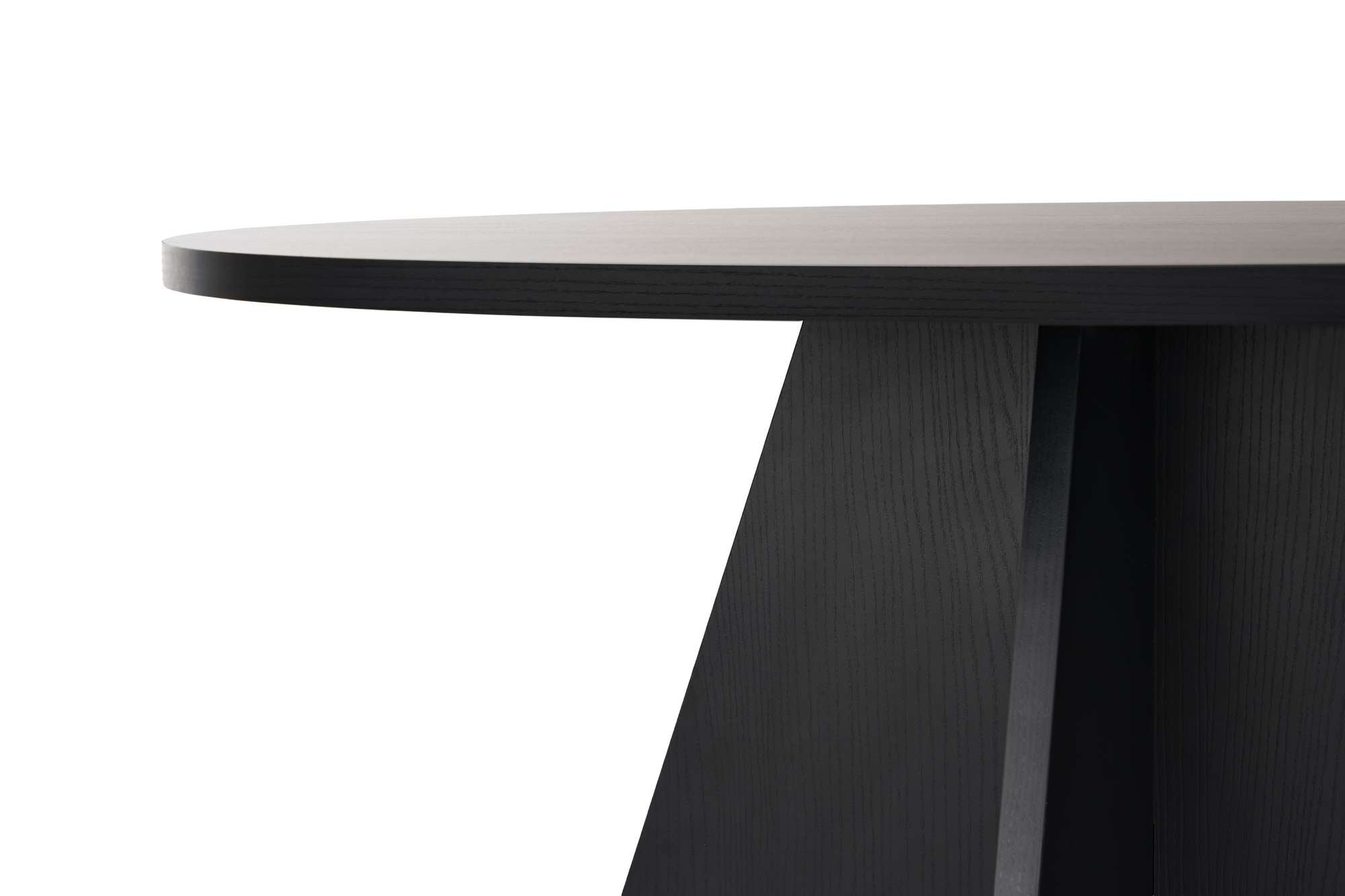 Mesa de Jantar Quadrada 120x120cm em Madeira Preta - Revestimento Melamínico Resistente