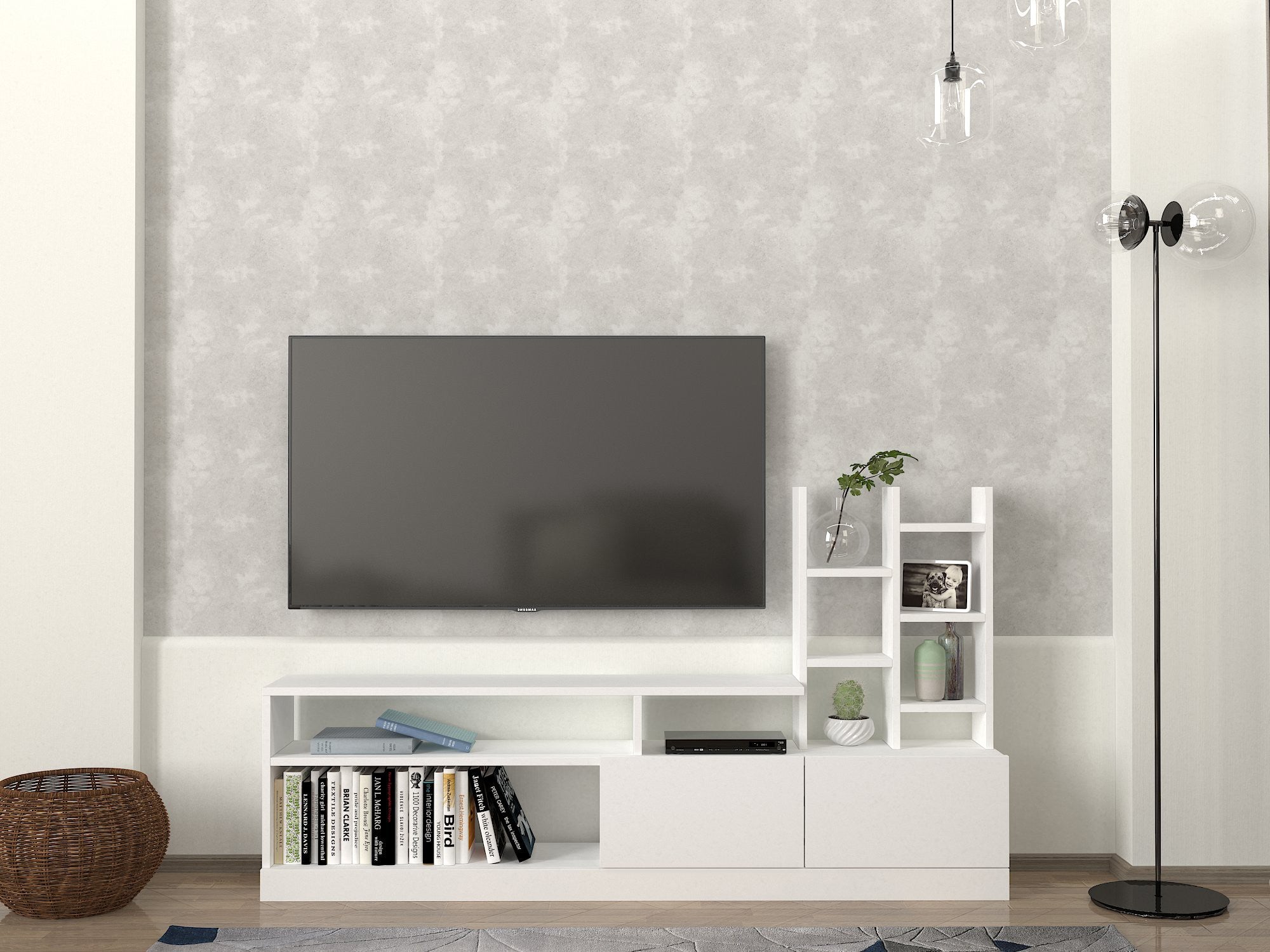 Móvel de TV-Dolunay-Branco