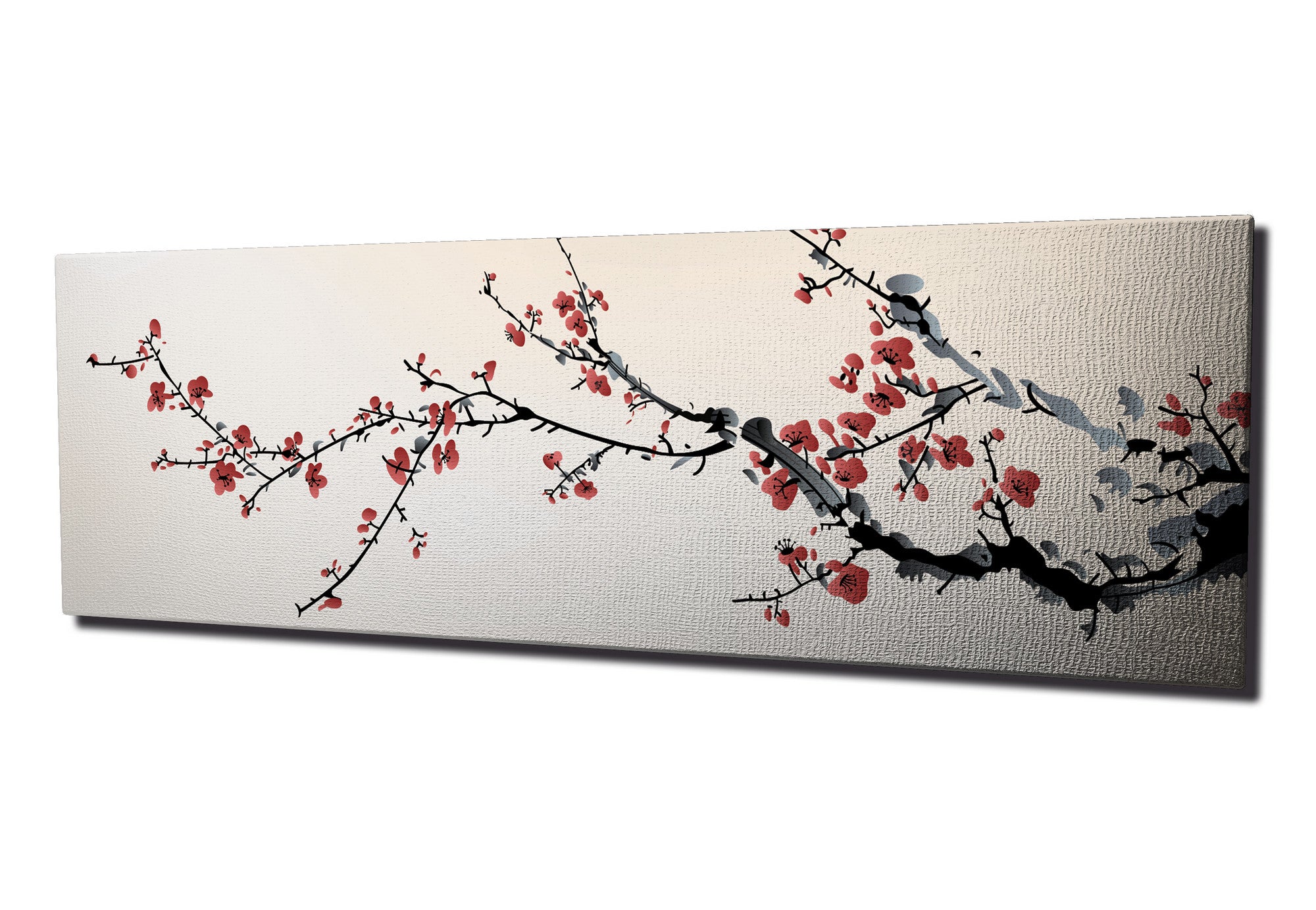 Pintura decorativa em tela – 30 x 80 cm – 100% tela – 100% madeira (moldura 3 cm)