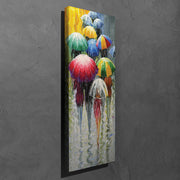 Pintura decorativa em tela – 30 x 80 cm – 100% tela – moldura 100% madeira
