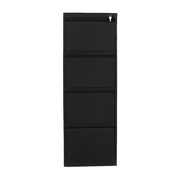 Armário de arquivo – 47 cm x 133 cm x 62 cm – Preto – Aço