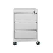 Armário de Armazenamento – 50 cm x 40 cm x 57 cm – Cinza Claro – Aço