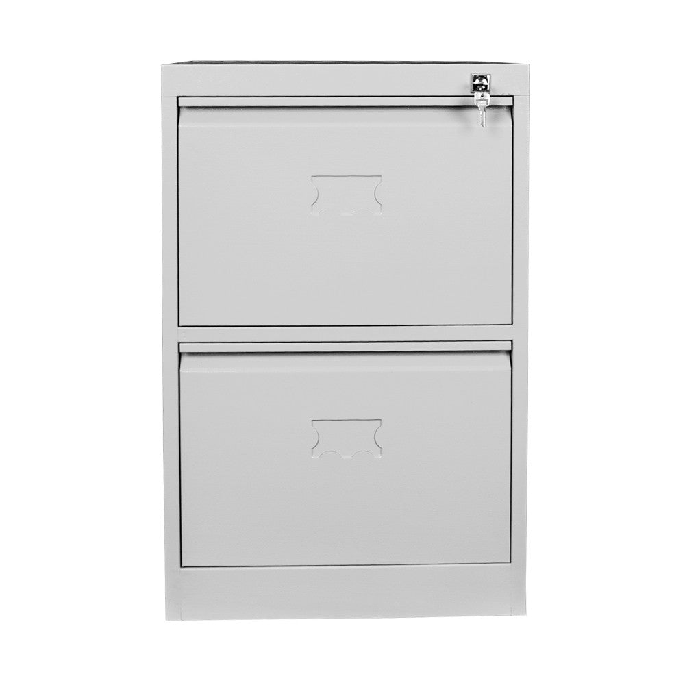 Armário de Armazenamento com Locker – 47cm x 71cm x 62cm – Cinza claro – Aço