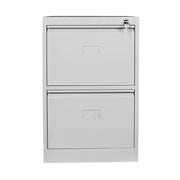 Armário de Armazenamento com Locker – 47cm x 71cm x 62cm – Cinza claro – Aço