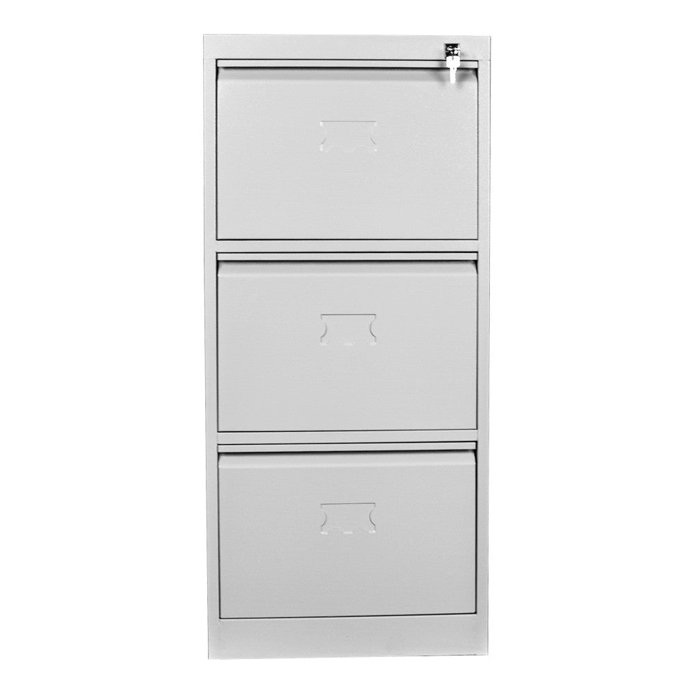 Armário de Armazenamento com Locker – 47 cm x 102 cm x 62 cm – Cinza Claro – Aço