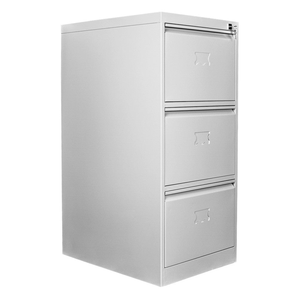 Armário de Armazenamento com Locker – 47 cm x 102 cm x 62 cm – Cinza Claro – Aço