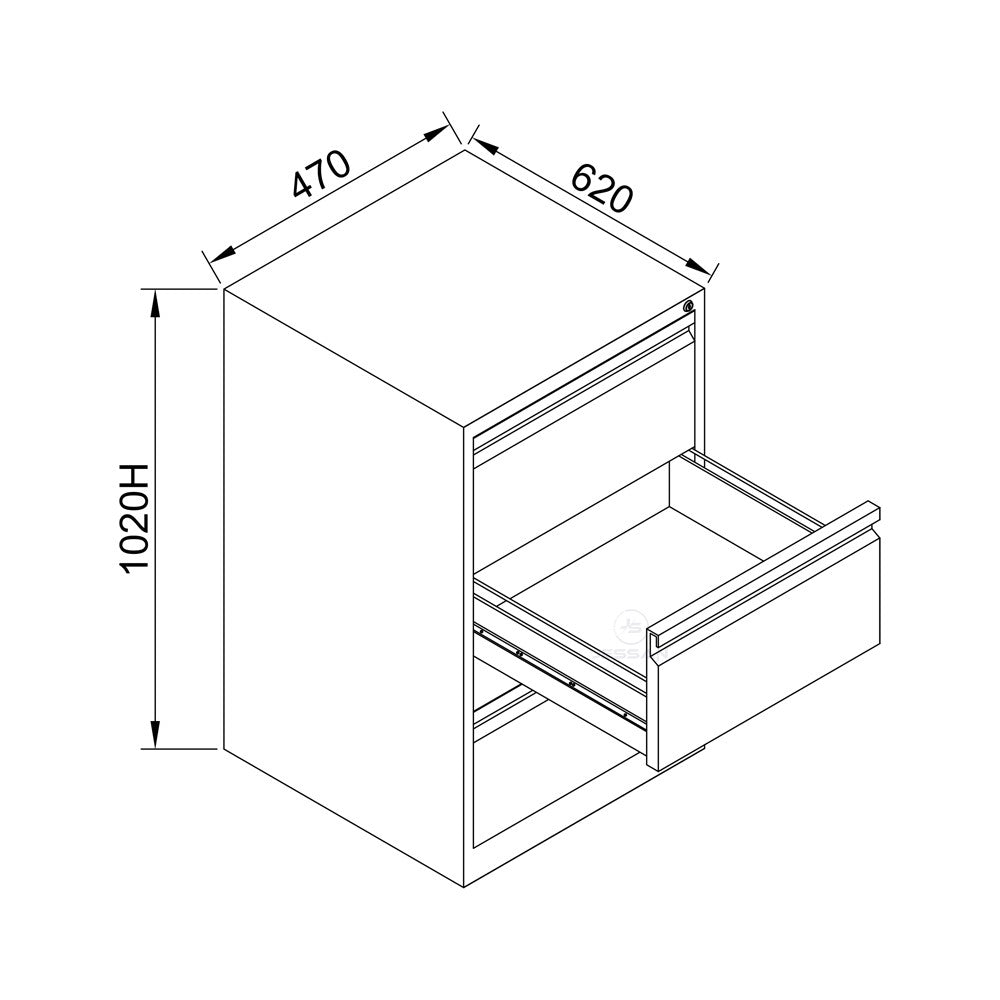 Armário de Armazenamento com Locker – 47 cm x 102 cm x 62 cm – Cinza Claro – Aço