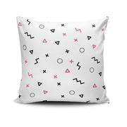 Capa de Almofada – 43 x 43 cm – Multicolorido – 50% Algodão / 50% Poliéster