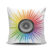 Capa de Almofada – 43 x 43 cm – Multicolorido – Algodão e Poliéster