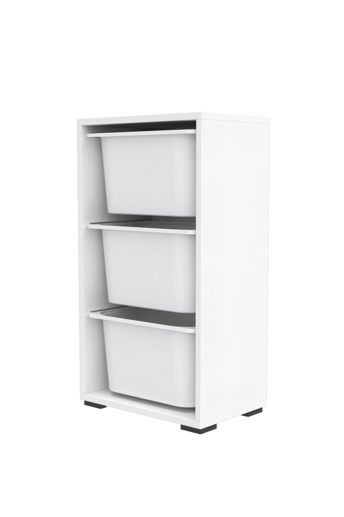 Armário Multiuso – 45cm x 90cm x 30cm – Branco – MDF