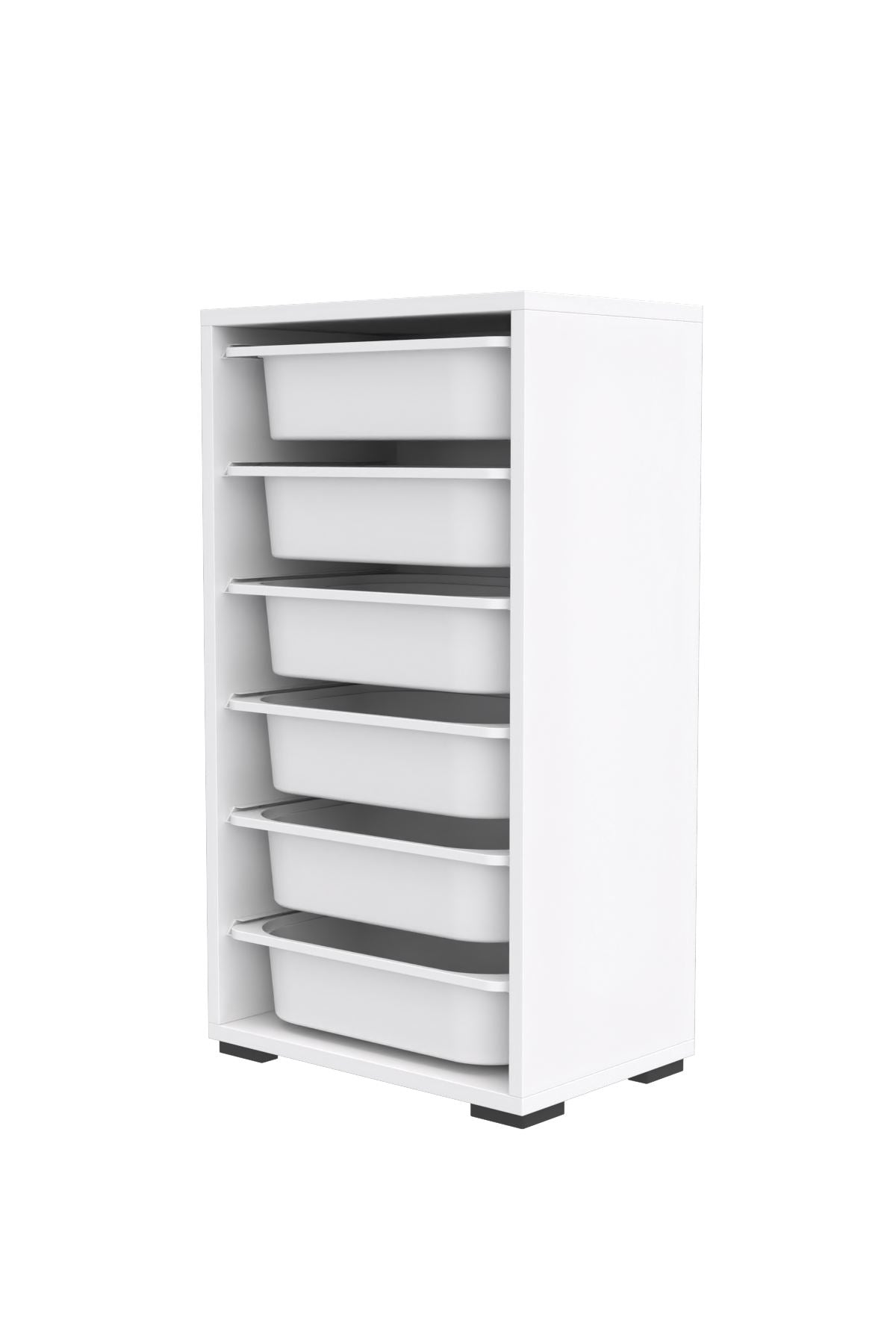 Armário Multiuso – 45,5 cm x 83 cm x 30 cm – Branco – MDF