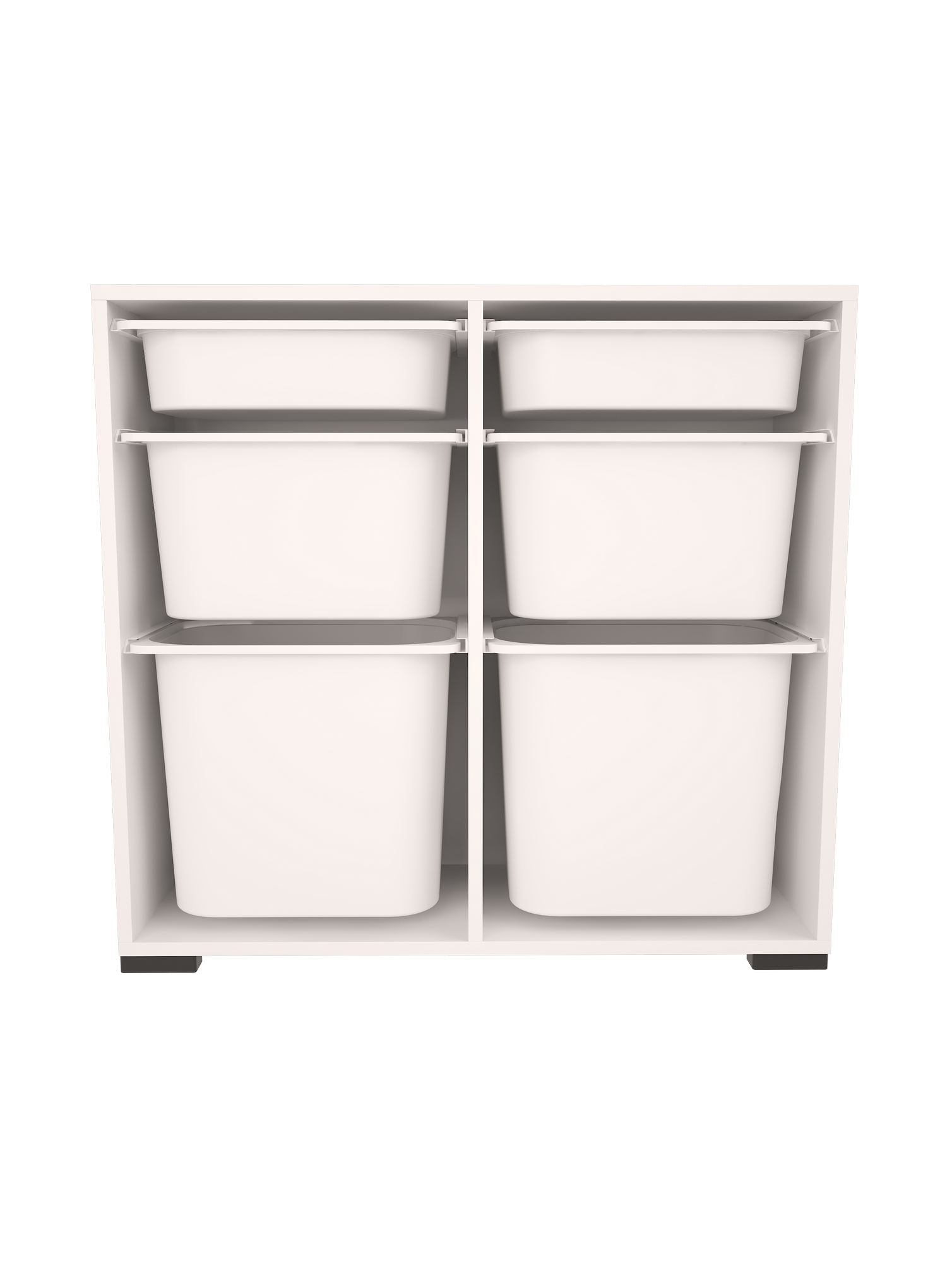 Armário Multiuso – 90cm x 84cm x 30cm – Branco – MDF revestido de melamina