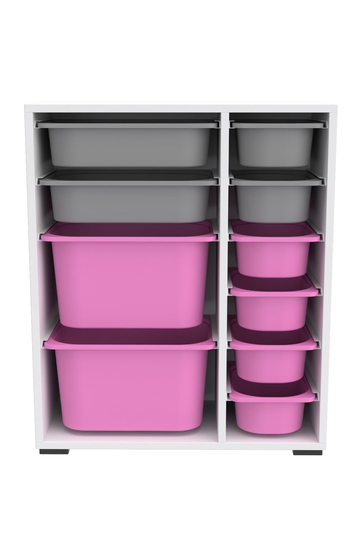 Armário multiuso-ZEN 2D2K6U-Branco
Cinza
Rosa