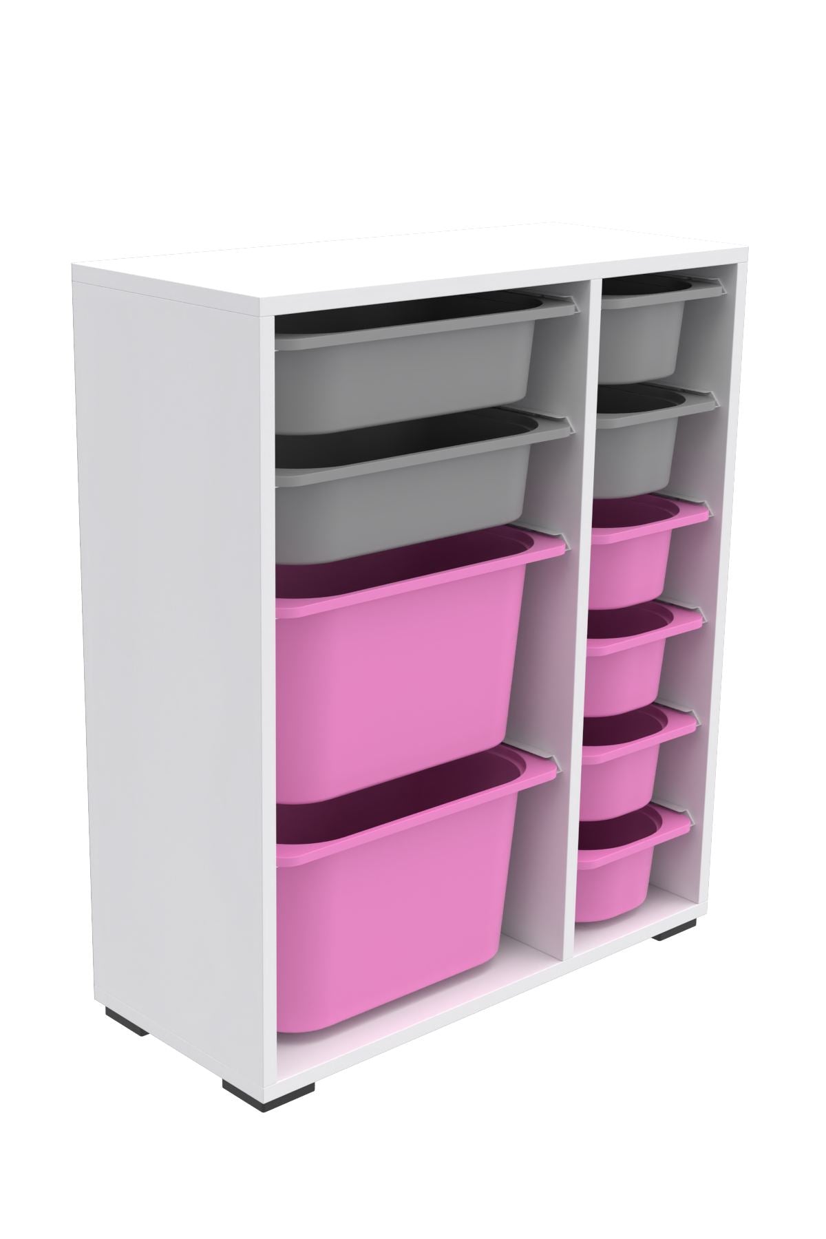 Armário multiuso-ZEN 2D2K6U-Branco
Cinza
Rosa