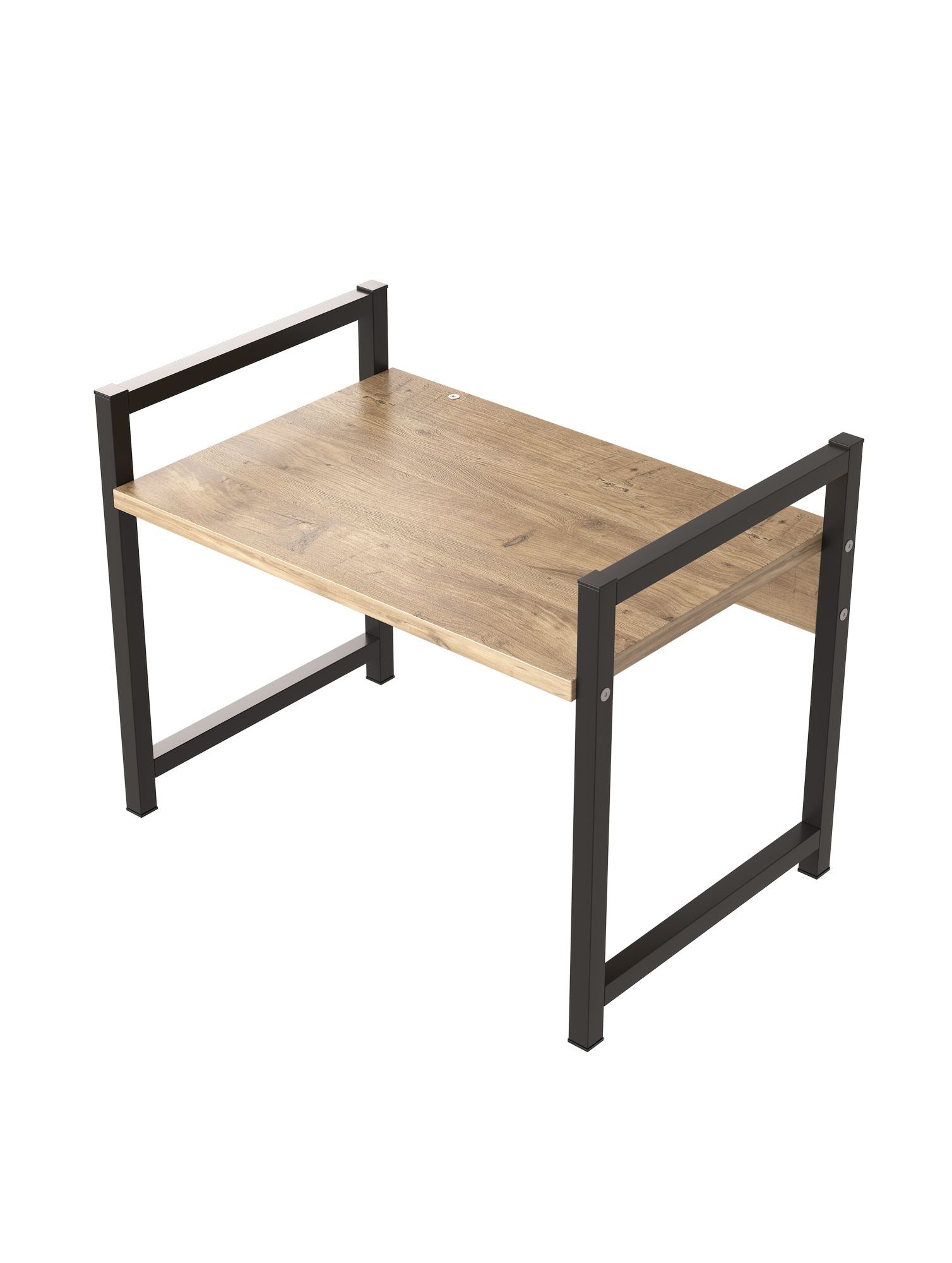 Prateleira de Cozinha Atlantic Pine com Pernas Metálicas - 53x41x35cm - Melamina 18mm