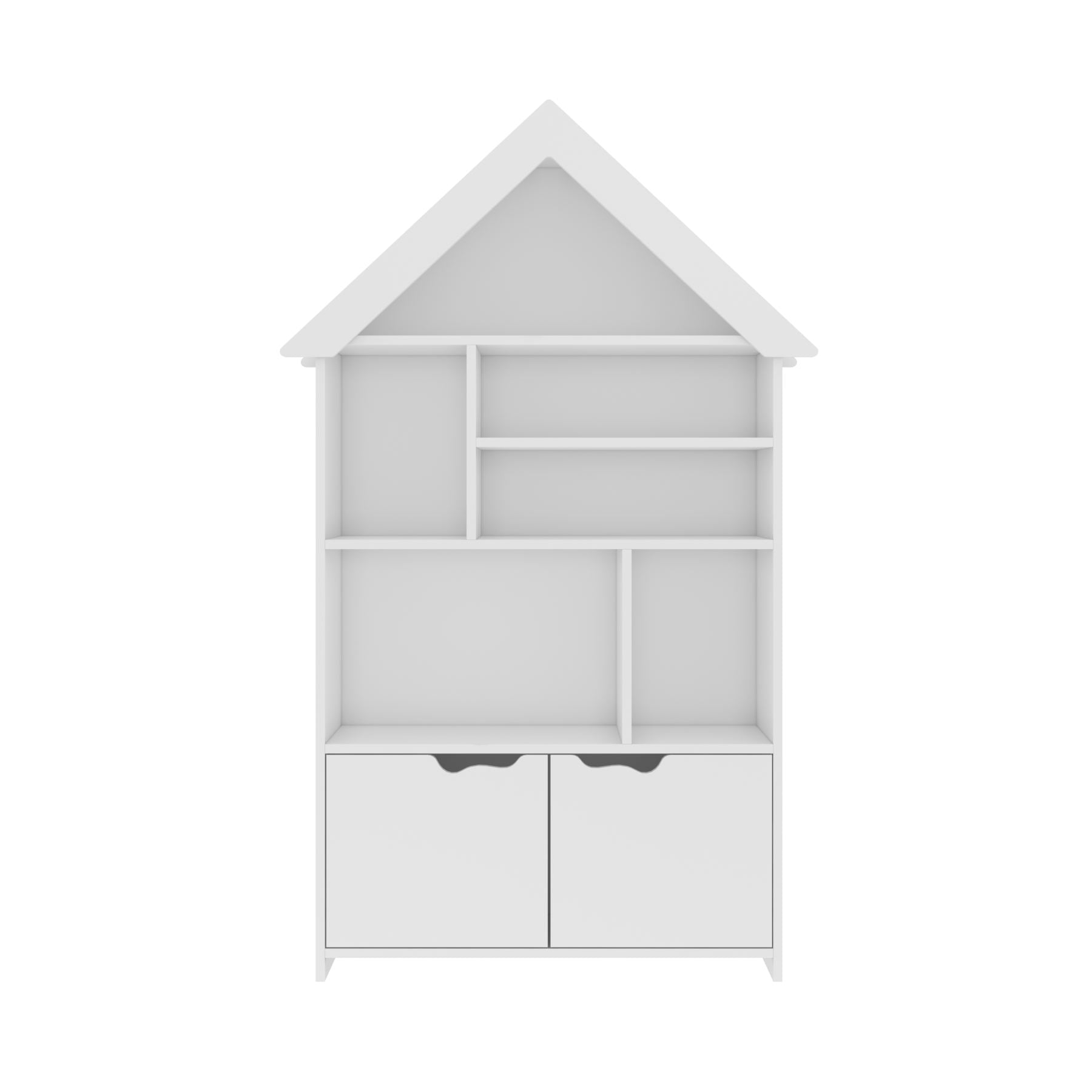 Estante de livros-Masal-Branco