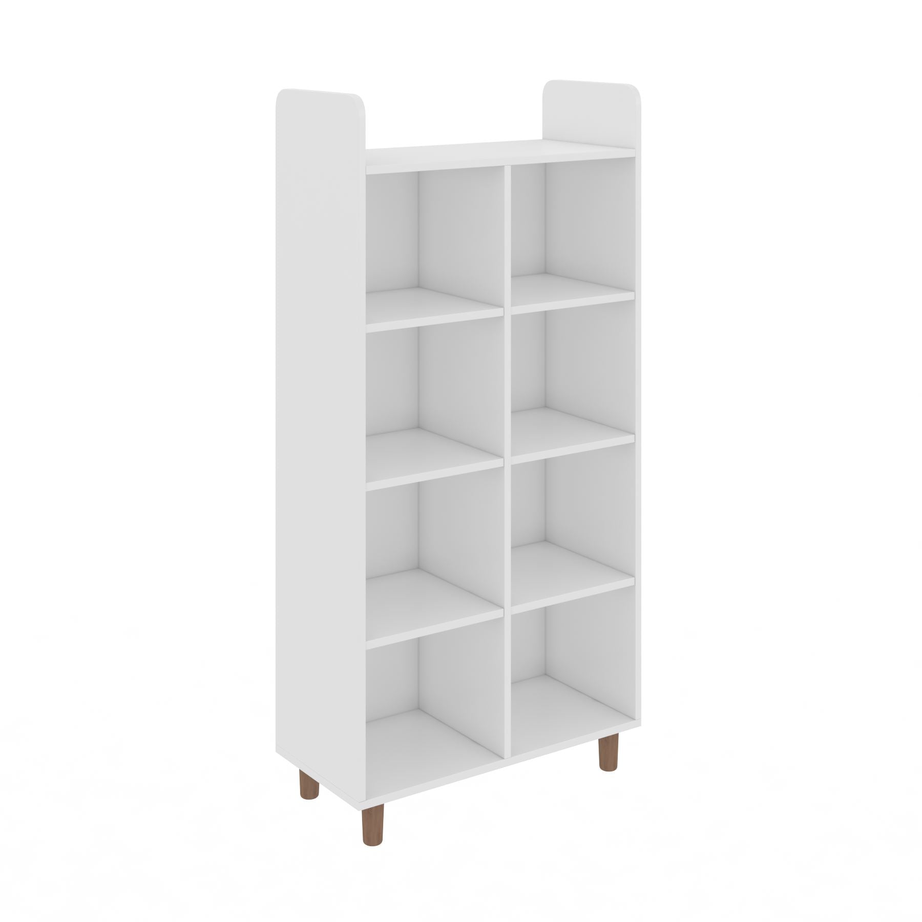Estante de livros-Saka 4-Branco