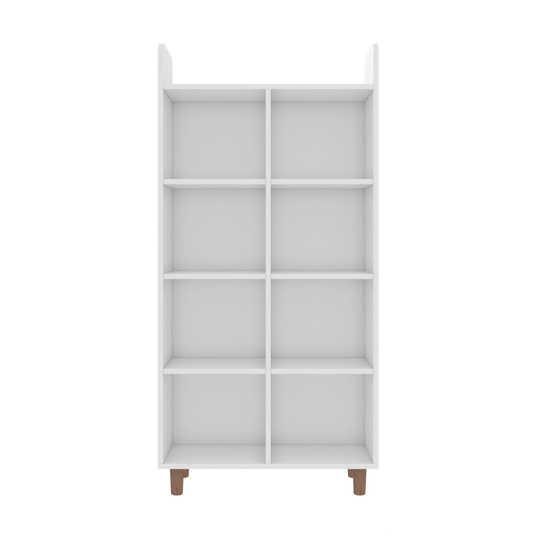 Estante de livros-Saka 4-Branco