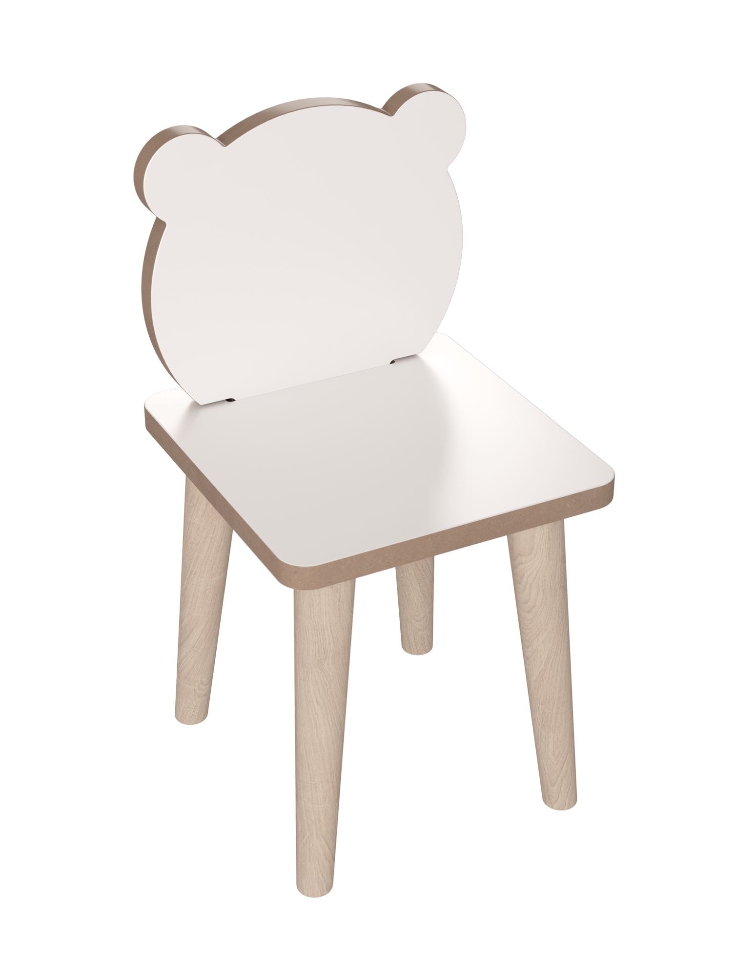 Secretária de Estudo – 90 cm x 50 cm x 42 cm – Branco e Cinza – Painel de partículas e Madeira