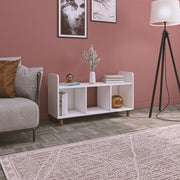 Móvel de TV – 115,2 cm x 63 cm x 36 cm – Branco – MDF