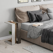 Mesa de Apoio Hitit Castanho Escuro - Compacta e Resistente com Revestimento Melamínico