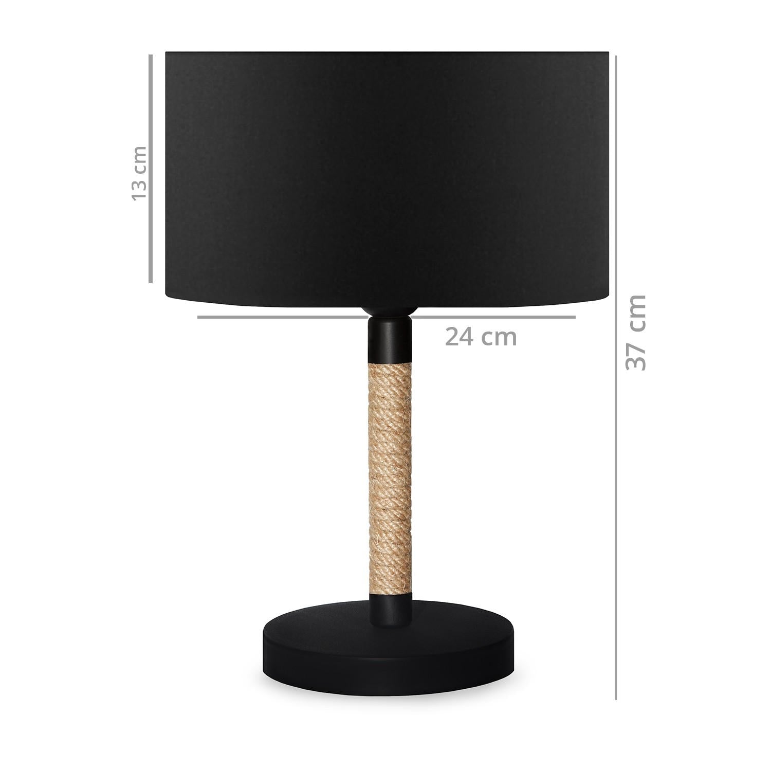 Candeeiro de mesa-AYD - 2507-Preto
