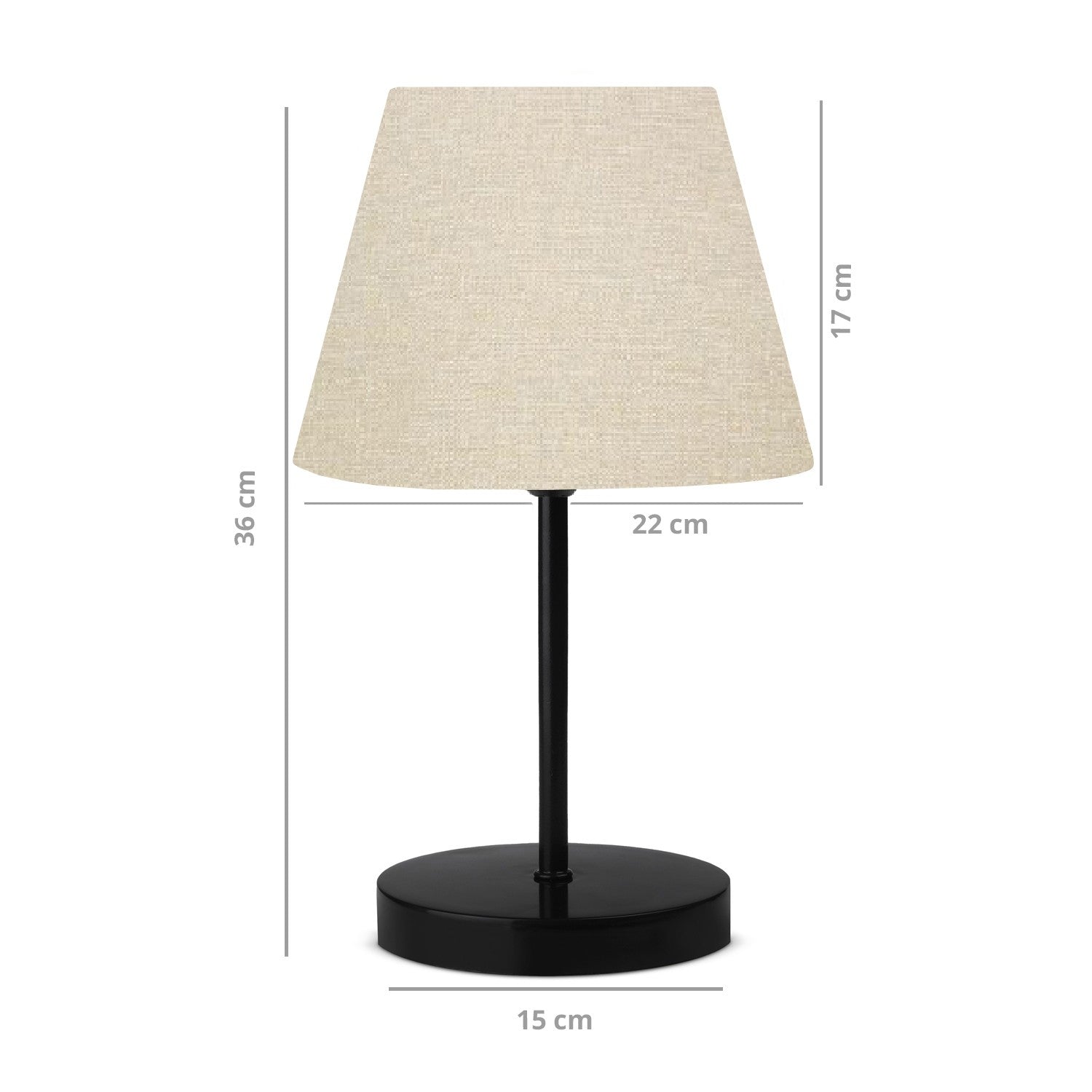 Candeeiro de mesa-AYD - 2569-Creme
